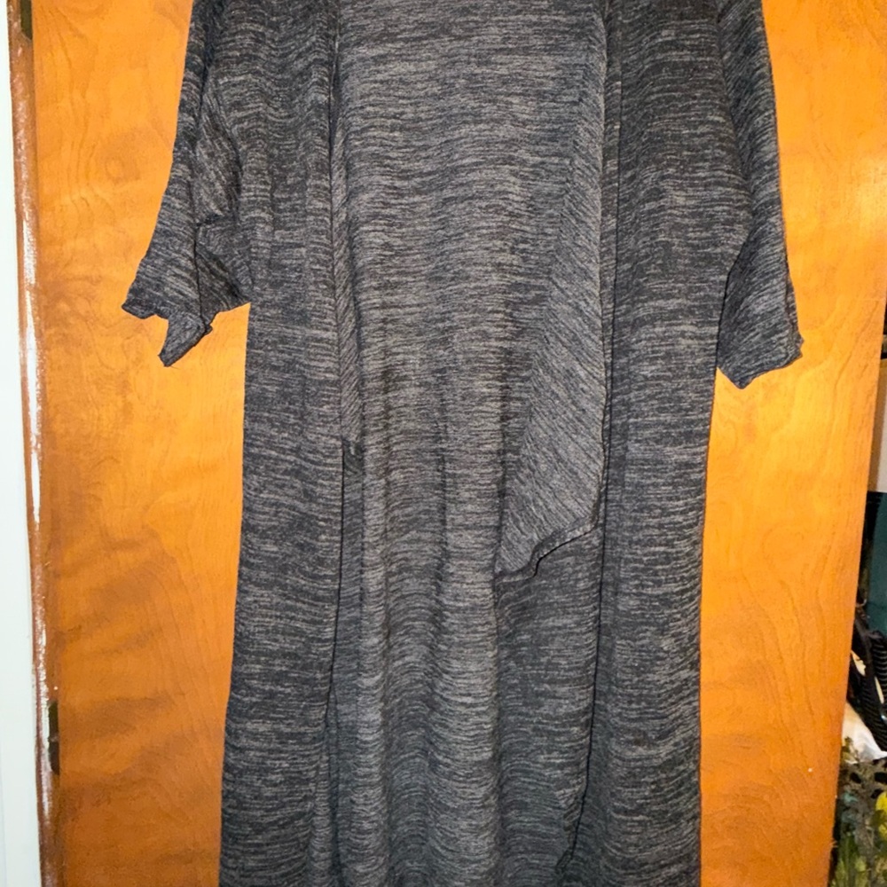 LuLaRoe Charcoal Knit Cardigan